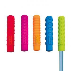 Siliconen kauwpendop 6,5 cm Ø 1 cm - 5 stuks Siliconen kauwpendop 6,5 cm Ø 1 cm - 5 stuks
