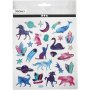 Stickers - dieren met sterrenbeelden