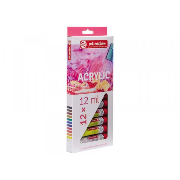 Acrylverf Art Creation Kleurset 12 ml - 12 kleuren