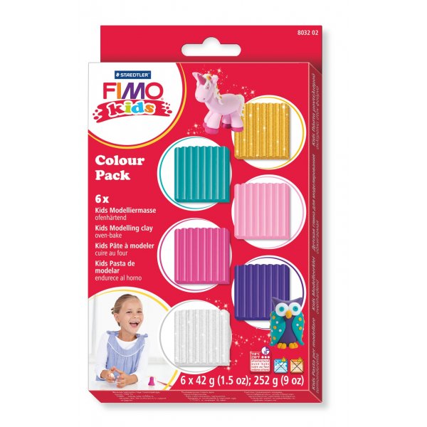 Model Fimo Kids Kleurpakket - Kleurenmix 2