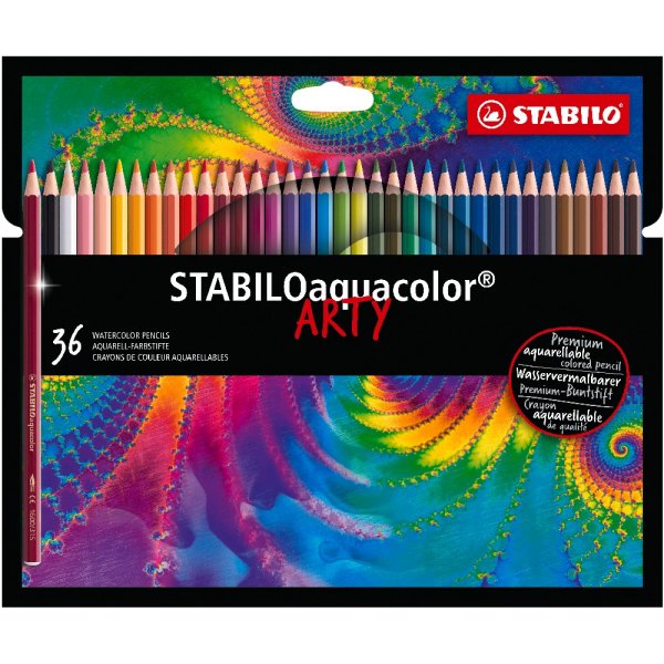 Aquarelpennen Aquacolor Arty - 36-pack