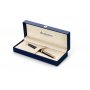 Balpen Waterman Hmisphre - Zwart Gouden Rand - Medium Blauw