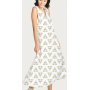 Patroonjersey 145 cm - Pompoenspar - Wit