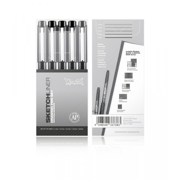 Montana schetsvoering - Set