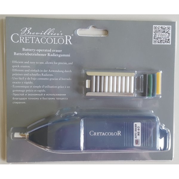 Werkt op batterijen Suddigum Cretacolor
