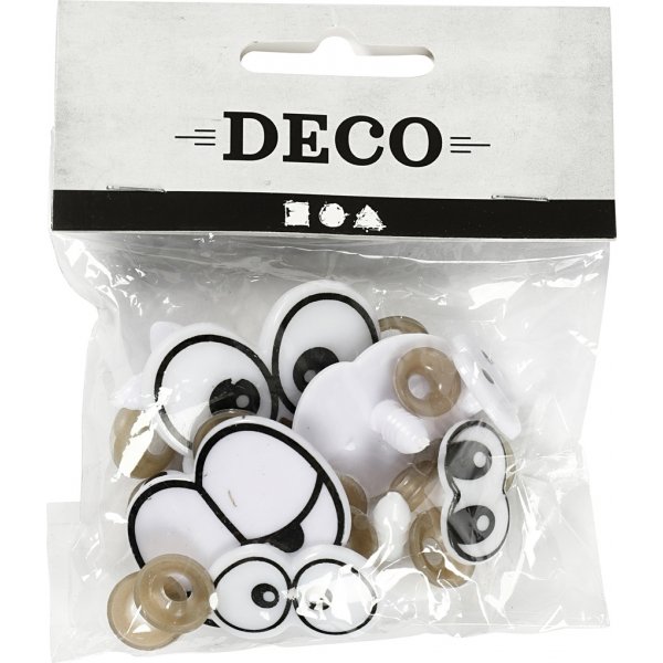 Grappige Ogen - 9 st Grappige Ogen - 9 st