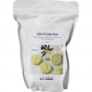 Zeepmassa met olijfoliekorrels 500 g