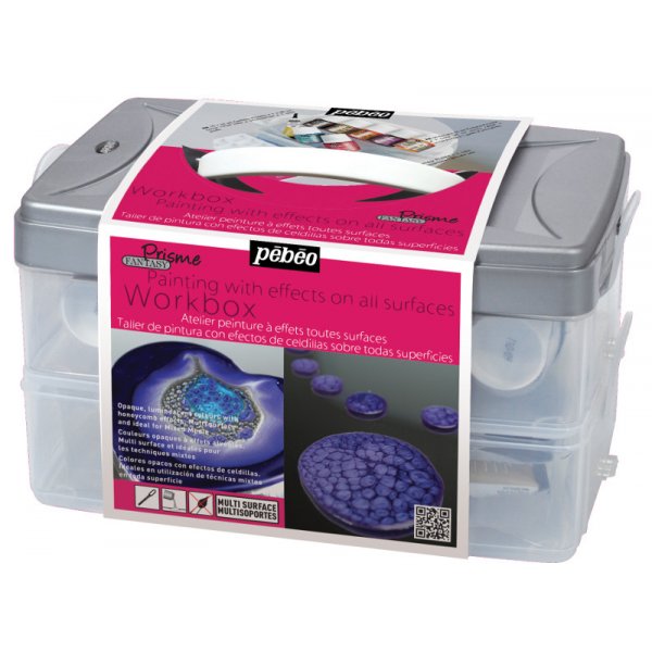 Decoratieset - Pebeo - Fantasy Prisme 10x45ml + tools & media