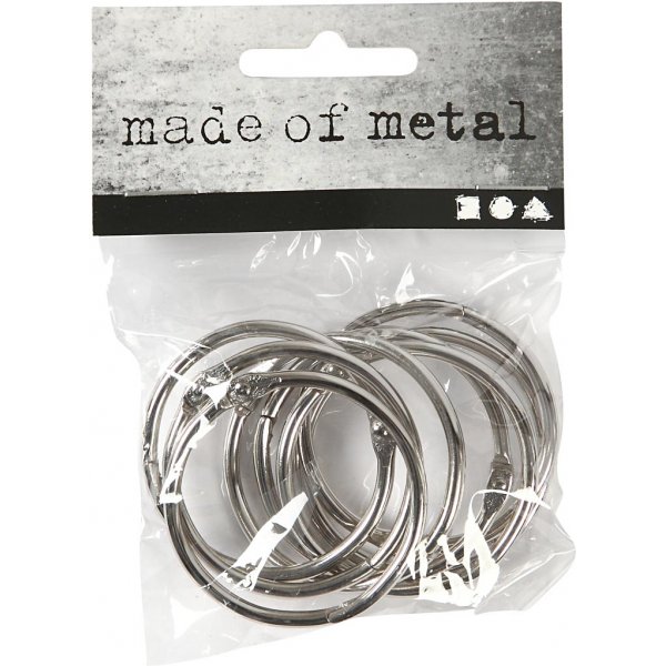 Boekenring - 38 mm - 8 st