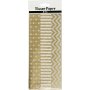 Vloeipapier - goud - 50 x 70 cm - 17 gr - 6 vellen