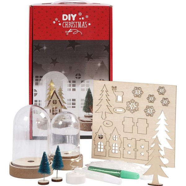 Materiaalset voor beker met interieurdecoratie