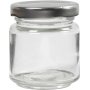 Jampotten - transparant - 100 ml - 12 st