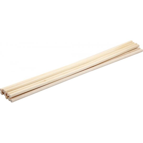 Ronde staven - L30 cm - 6 mm - 10 st