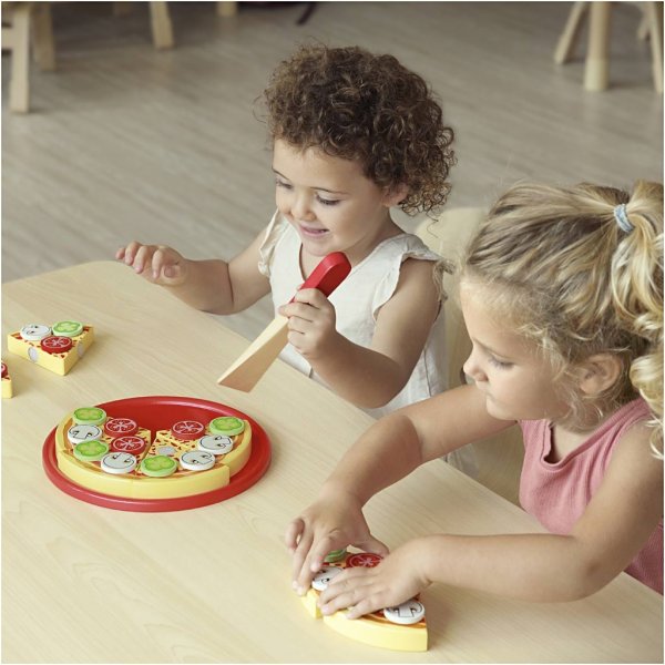 VIGA houten speelgoedpizza VIGA houten speelgoedpizza