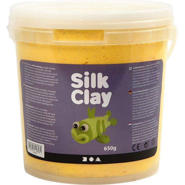 Silk Clay® - geel - 650 gr Silk Clay® - geel - 650 gr