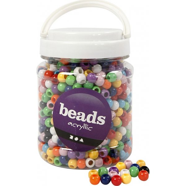 Congo mix - gemengde kleuren - 10 mm - 700 ml