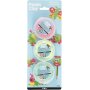 Foam Clay - lichtgroen - neonroze - neongeel - 3 x 14 gr