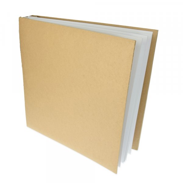 Fotoalbum 31 x 31 x 5 cm - bruin 25 vellen / 190 g / m