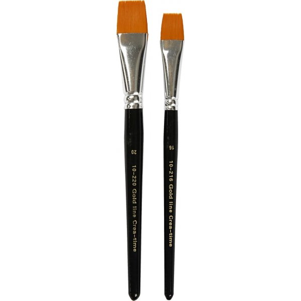 Gold Line penselen - nr. 16+20 - bord - 2 st