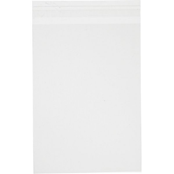 Cellofaanzakjes voor kaarten 12,7 x 17,8 cm - 50 st
