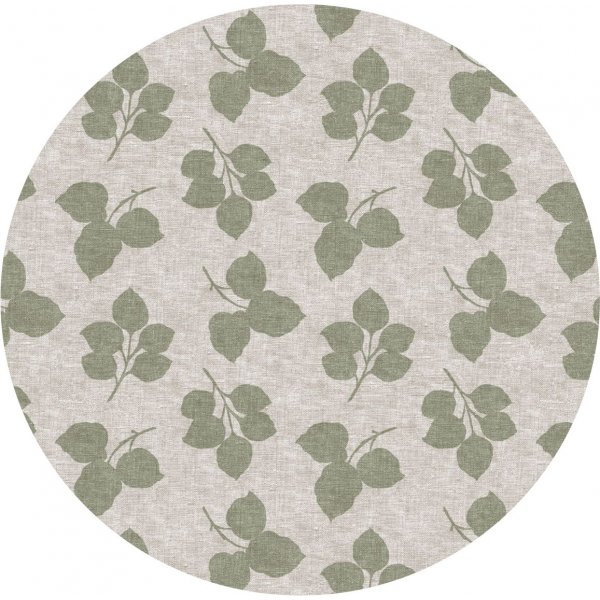Wasdoek PVC Rond Blad - Groen