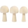 Houten spons - D2,9 cm - H5,2 cm - 3 st