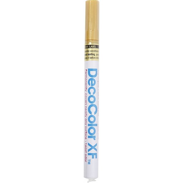 Decoratieve markeerstift - goud - 1.2