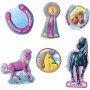 Paarden gieten en beschilderen met glitters
