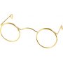 Brillen - goud - 60 mm - 10 st