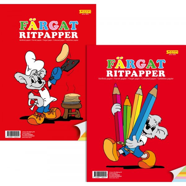 Gekleurd papier