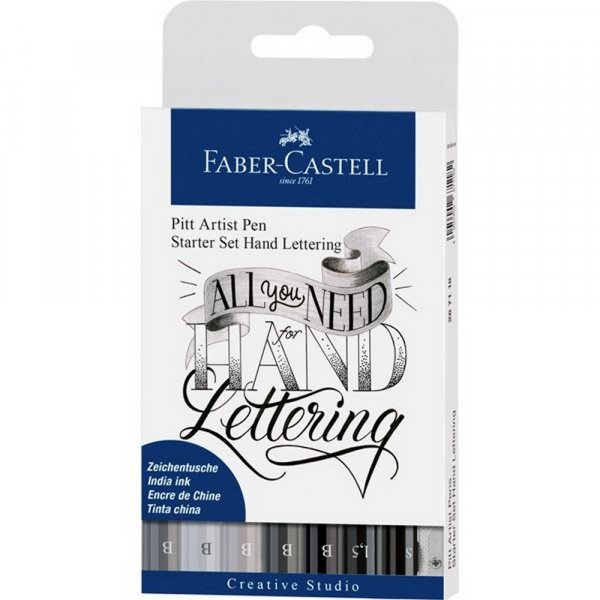 Tekenpen Faber-Castell PITT Artist Handlettering - startset