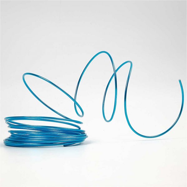 Aluminiumdraad - Ø1,5 mm - gemengde kleuren - 5x20 m Aluminiumdraad - Ø1,5 mm - gemengde kleuren - 5x20 m