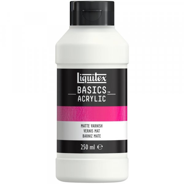 Acryl medium - Liquitex Basics Additives - 250ml - Fles Matte Vernis