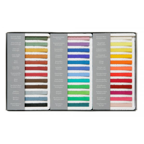 Cretacolor Carre pastelset - 36 kleurpotloden