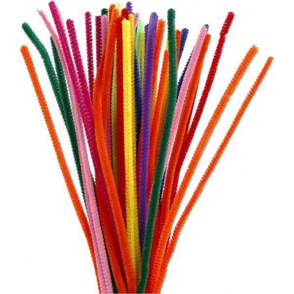 Pijpenrager - 6 mm - gemengde kleuren - 50 st
