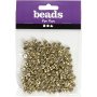 Letterkralen - goud - 7 mm - ca. 200 st