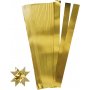 Sterrenstroken - goud - 6,5 cm - 100 stroken