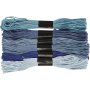 Harmony Borduurgaren - blauwe harmonie - 6 bundels