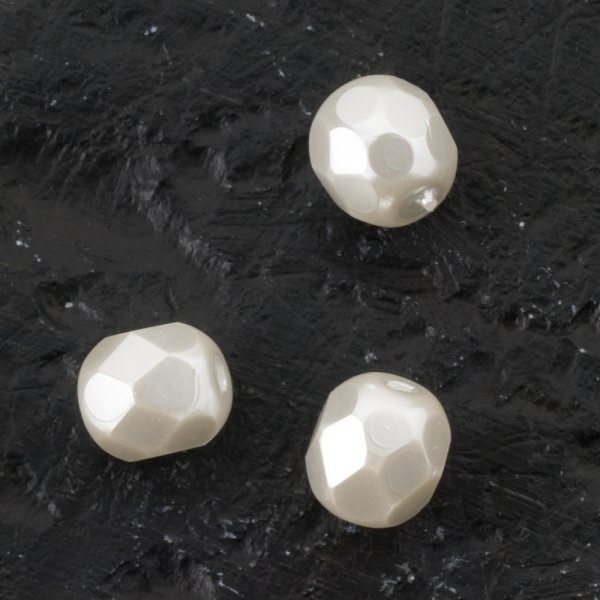 Glaswaskralen meerzijdig 6 mm Wit - 24 st