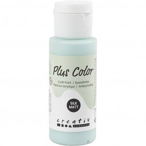 Plus Color hobbyverf - Mintgroen, 60 ml Plus Color hobbyverf - Mintgroen, 60 ml