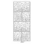 Peel-offs - Bloemen en vlinders