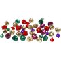 Bellenbuizen - metallic kleuren - 24 stuks - 10/14 mm