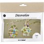 Mini DIY Kit Decoratie, Ei en Kip