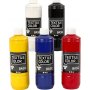 Textile Color textielverf - primaire kleuren - 5 x 500 ml