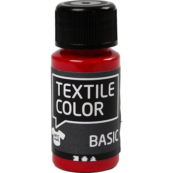 Textile Colour textielkleur - primair rood - 50 ml