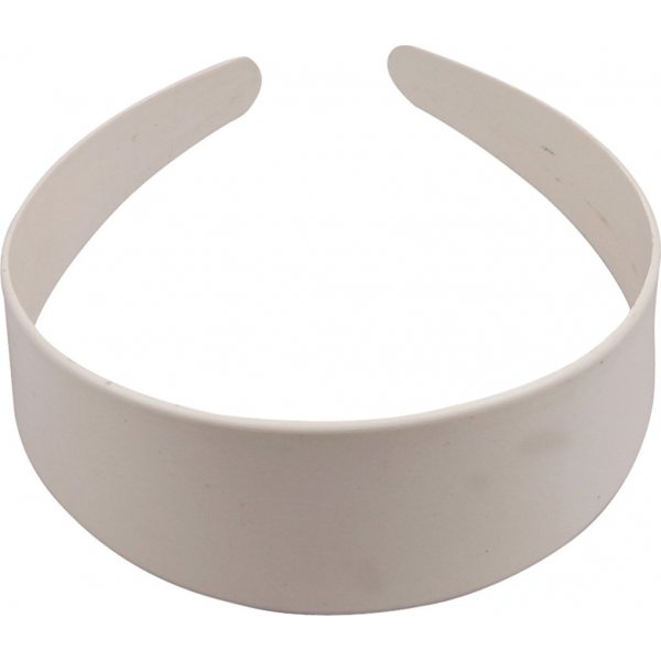 Diadeem - 40 mm - wit