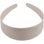 Diadeem - 40 mm - wit