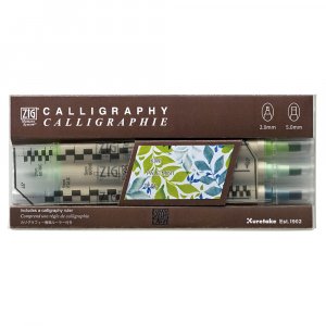 ZIG MS Kalligrafie kiwi mint - 3-delige set ZIG MS Kalligrafie kiwi mint - 3-delige set