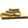 Creativ Karton - gemengde kleuren - A3, A4, A5, A6 - 1500 stuks