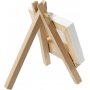 Schildersezel met afneembaar canvas - wit